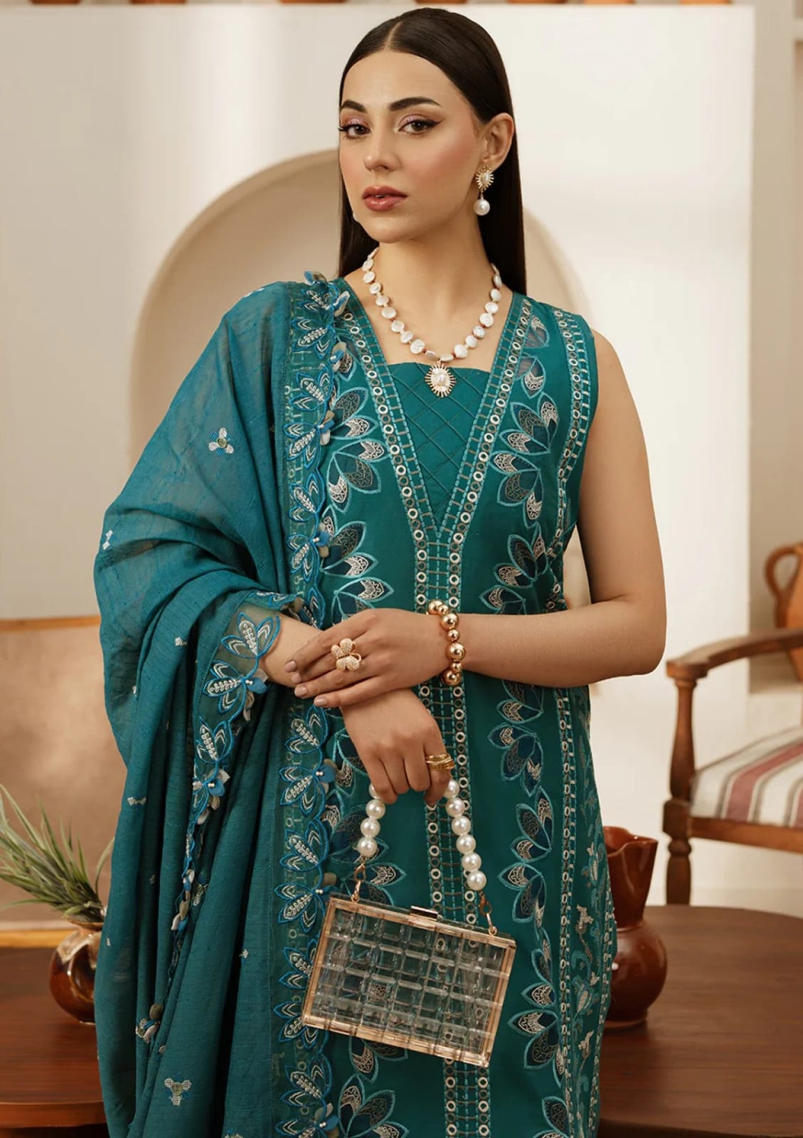 Unstitched | 3 Piece | Embroidered | Lawn Suit