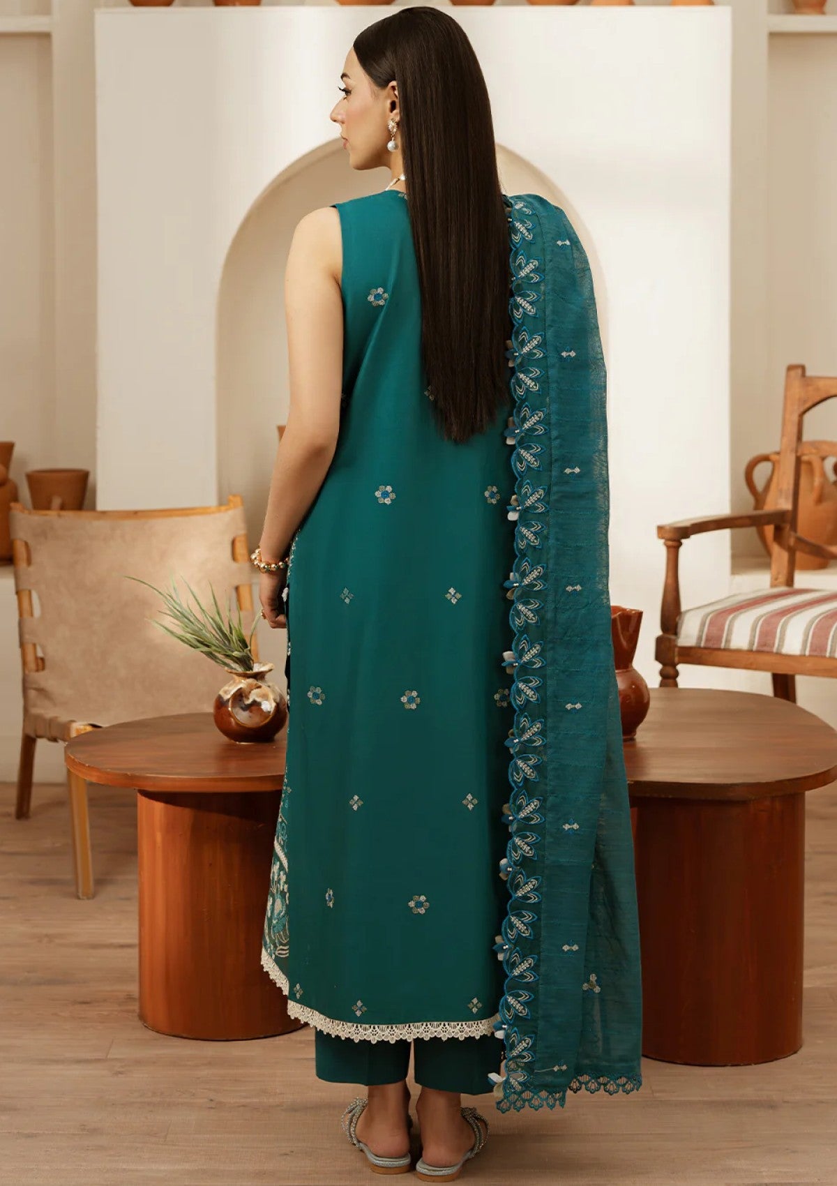 Unstitched | 3 Piece | Embroidered | Lawn Suit