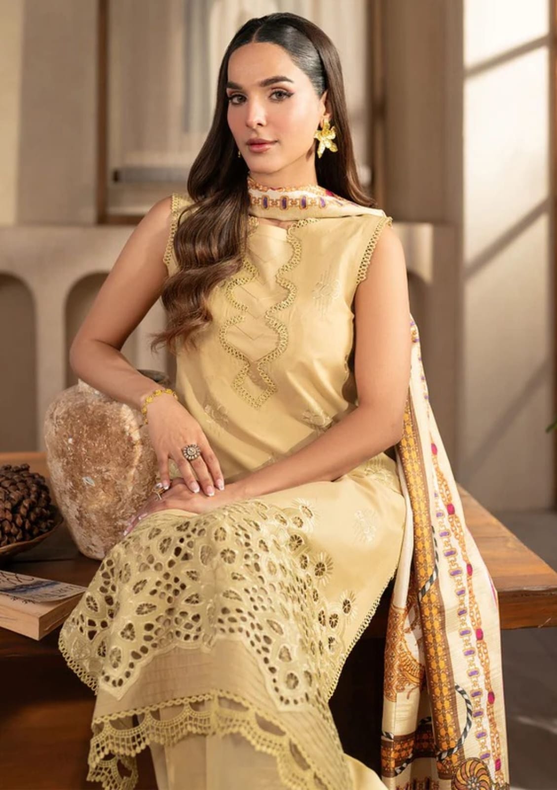 Unstitched | 3 Piece | Embroidered | Lawn Suit