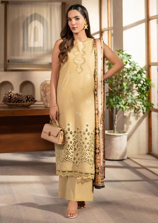 Unstitched | 3 Piece | Embroidered | Lawn Suit