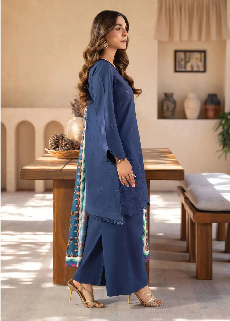 Unstitched | 3 Piece | Embroidered | Lawn Suit