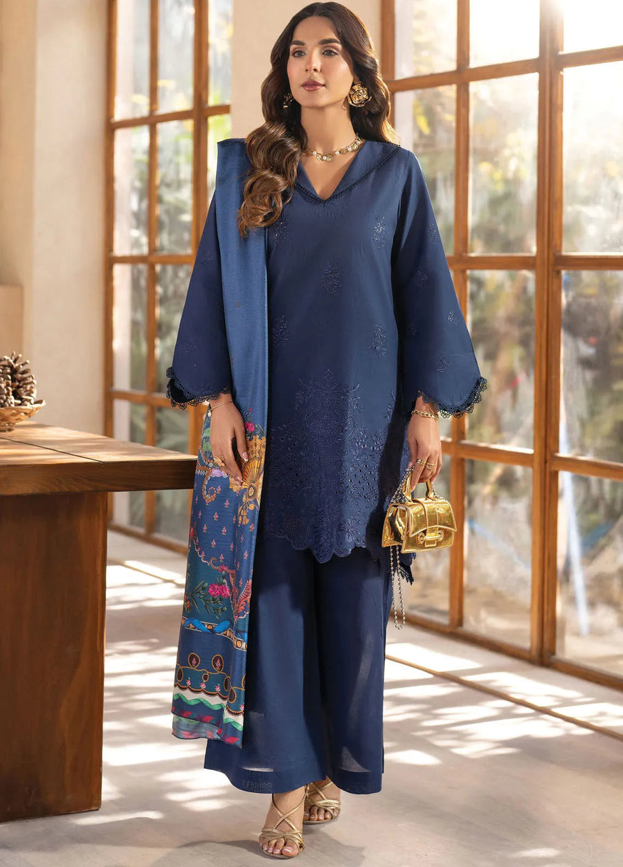 Unstitched | 3 Piece | Embroidered | Lawn Suit
