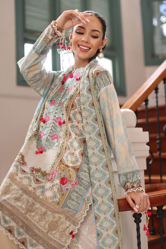 Unstitched | 3 Piece | Embroidered| Lawn Suit