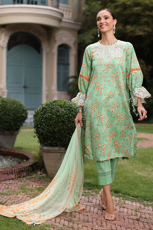 Unstitched | 3 Piece | Embroidered| Lawn Suit