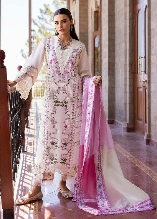 1A-ZERENE | Bloom By Saira Shakira Unstitched Lawn`25