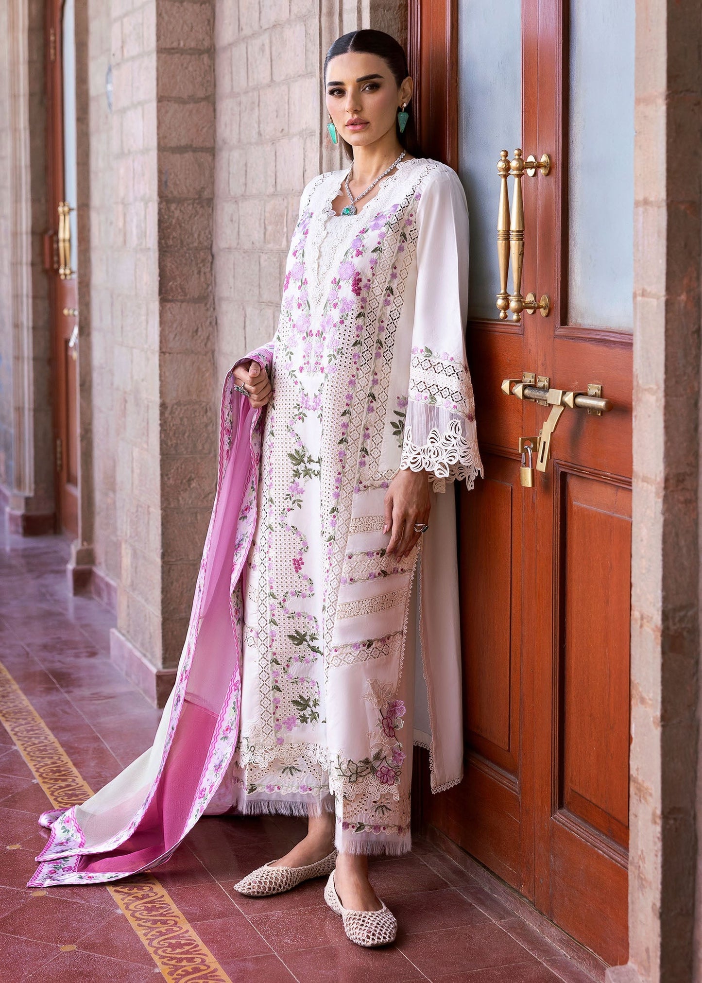 1A-ZERENE | Bloom By Saira Shakira Unstitched Lawn`25