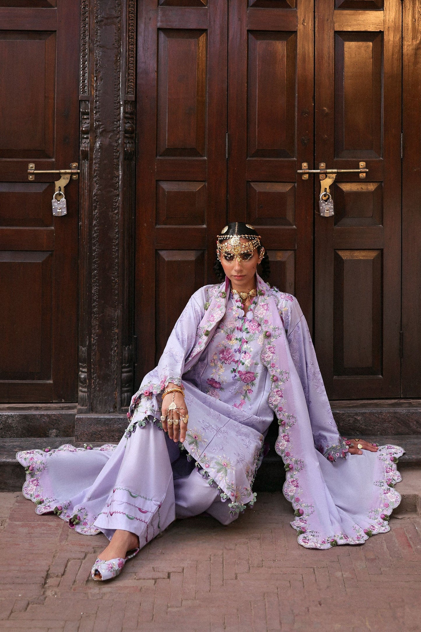 D4-NILOFER | ZAHA Unstitched Festive Lawn`25