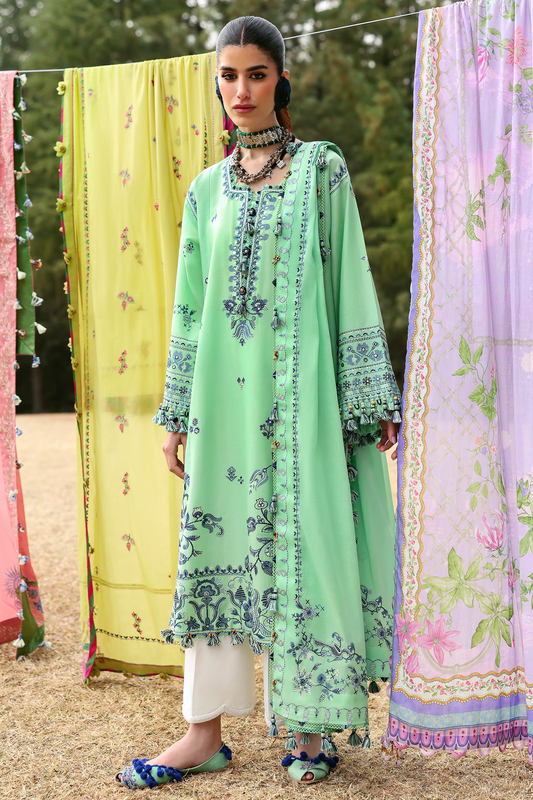 ELAYA 10-A | Neelum By ZAHA Lawn`25