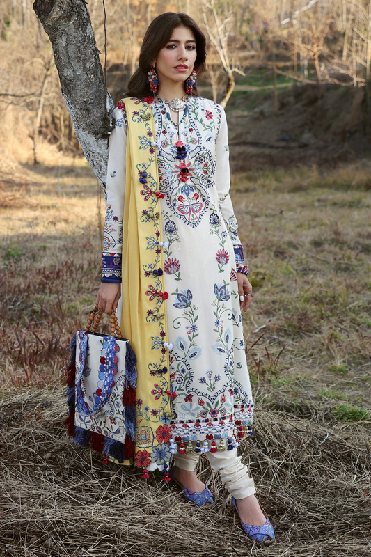 KASHUR 11-B | Neelum By ZAHA Lawn`25