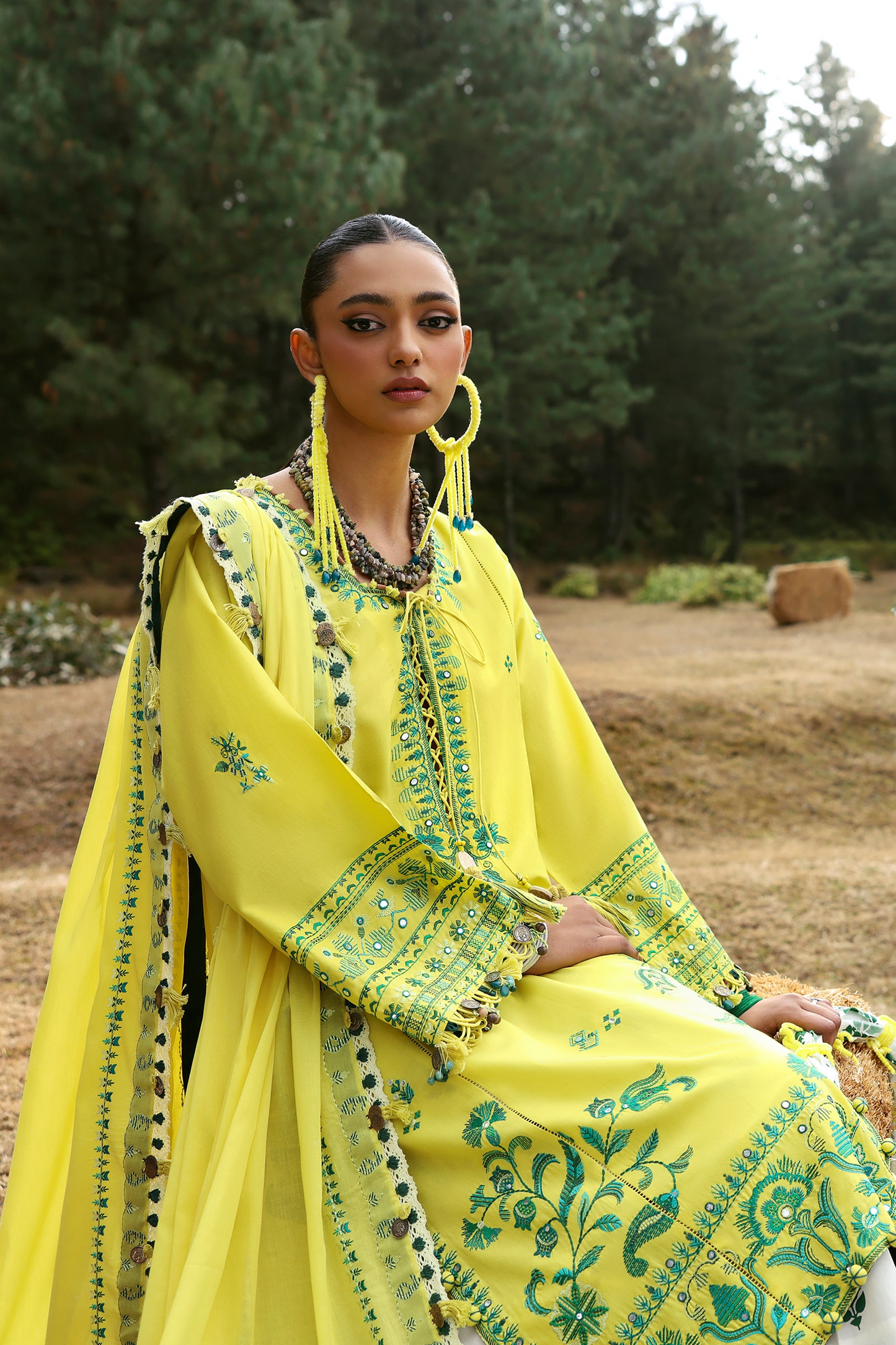 ELAYA 10-B | Neelum By ZAHA Lawn`25