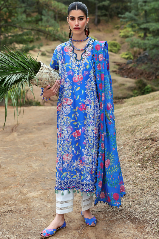 ZAYANA 01-B | Neelum By ZAHA Lawn`25