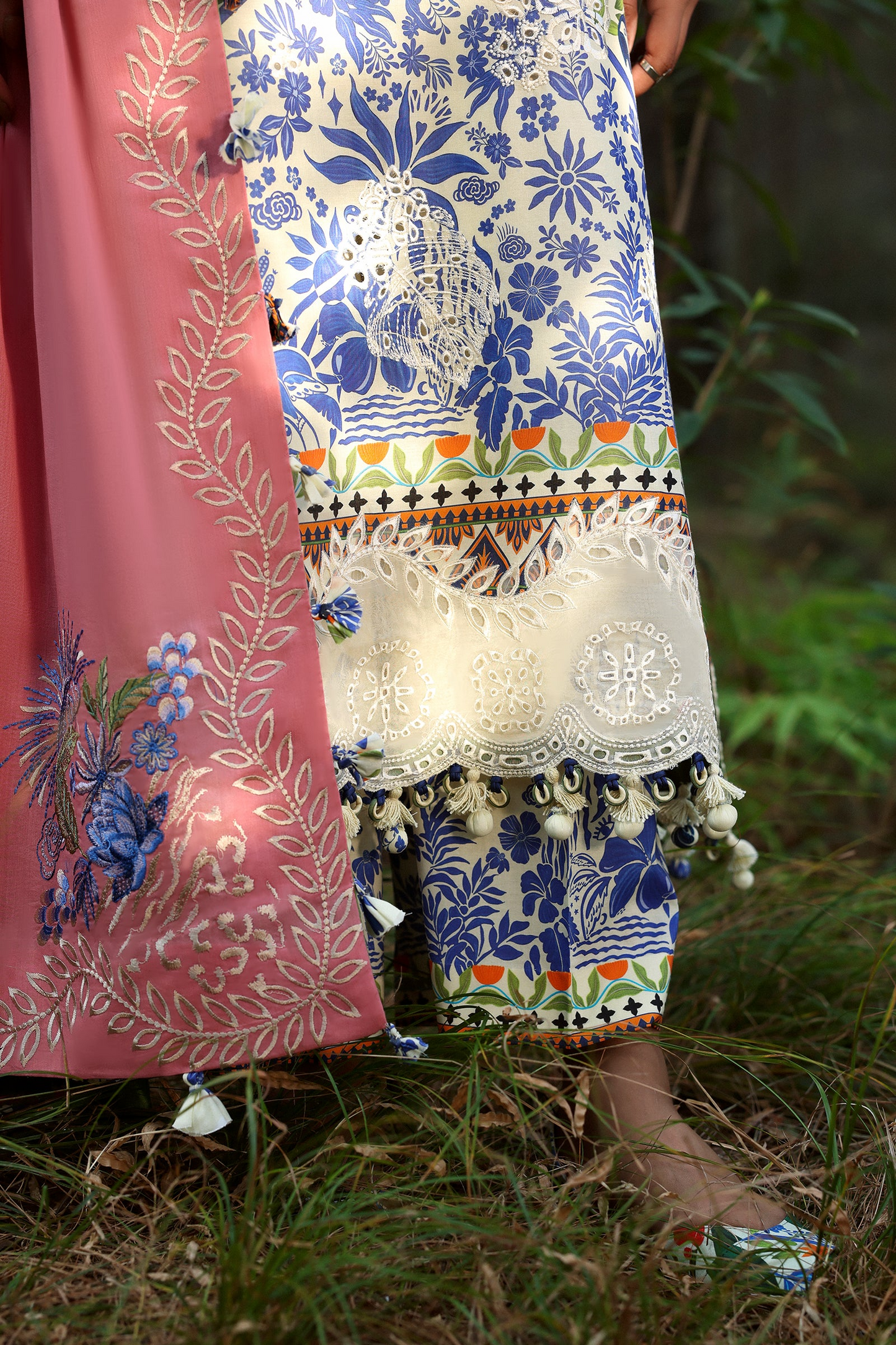 WHITE SOLANA 03-B | Neelum By ZAHA Lawn`25