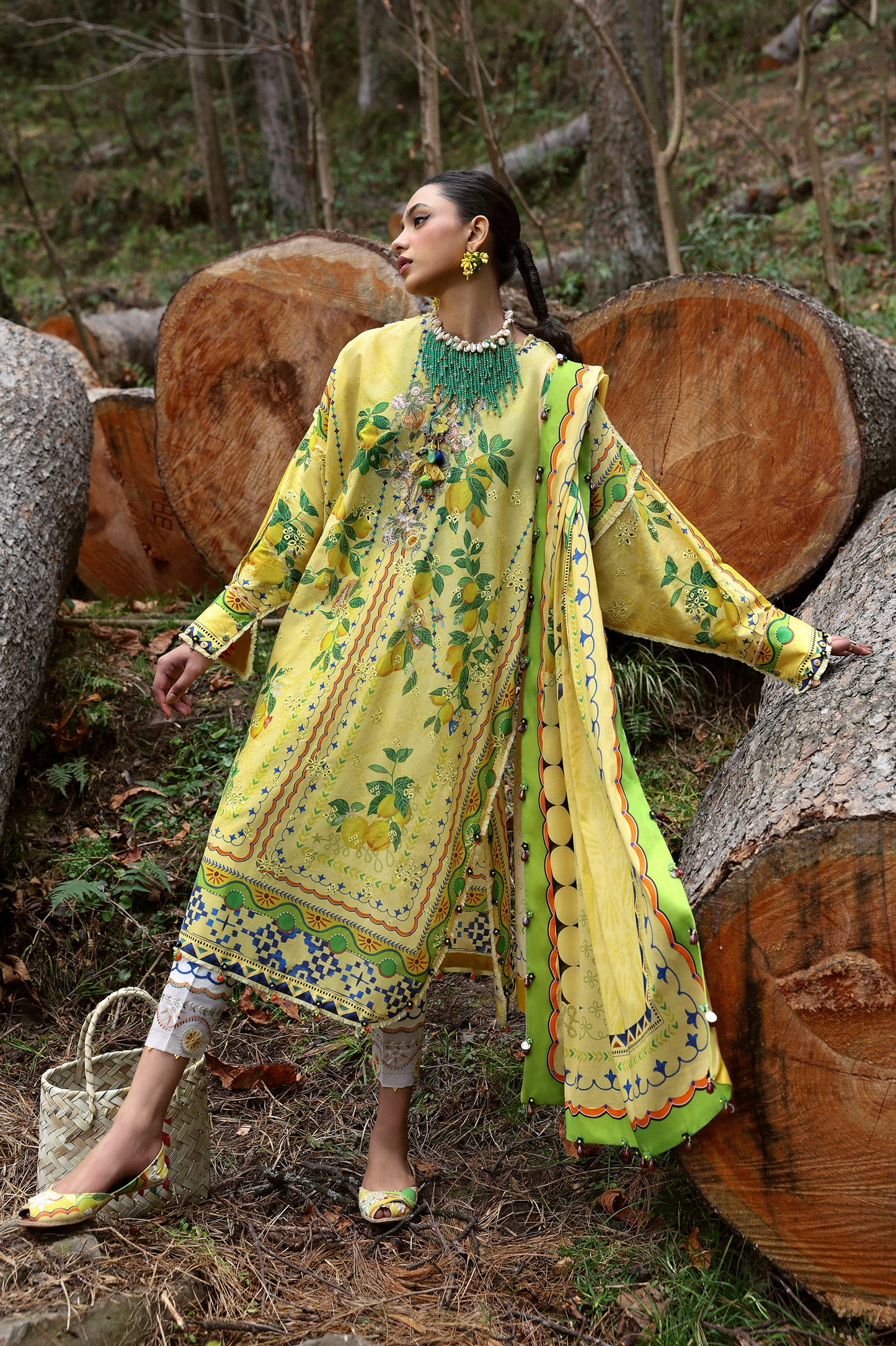 DAHLIA 04-A | Neelum By ZAHA Lawn`25