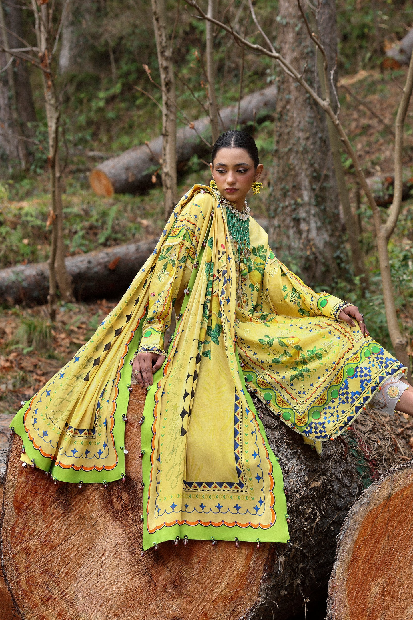 DAHLIA 04-A | Neelum By ZAHA Lawn`25