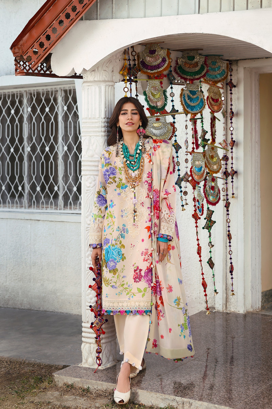 ALYA 07-B | Neelum By ZAHA Lawn`25
